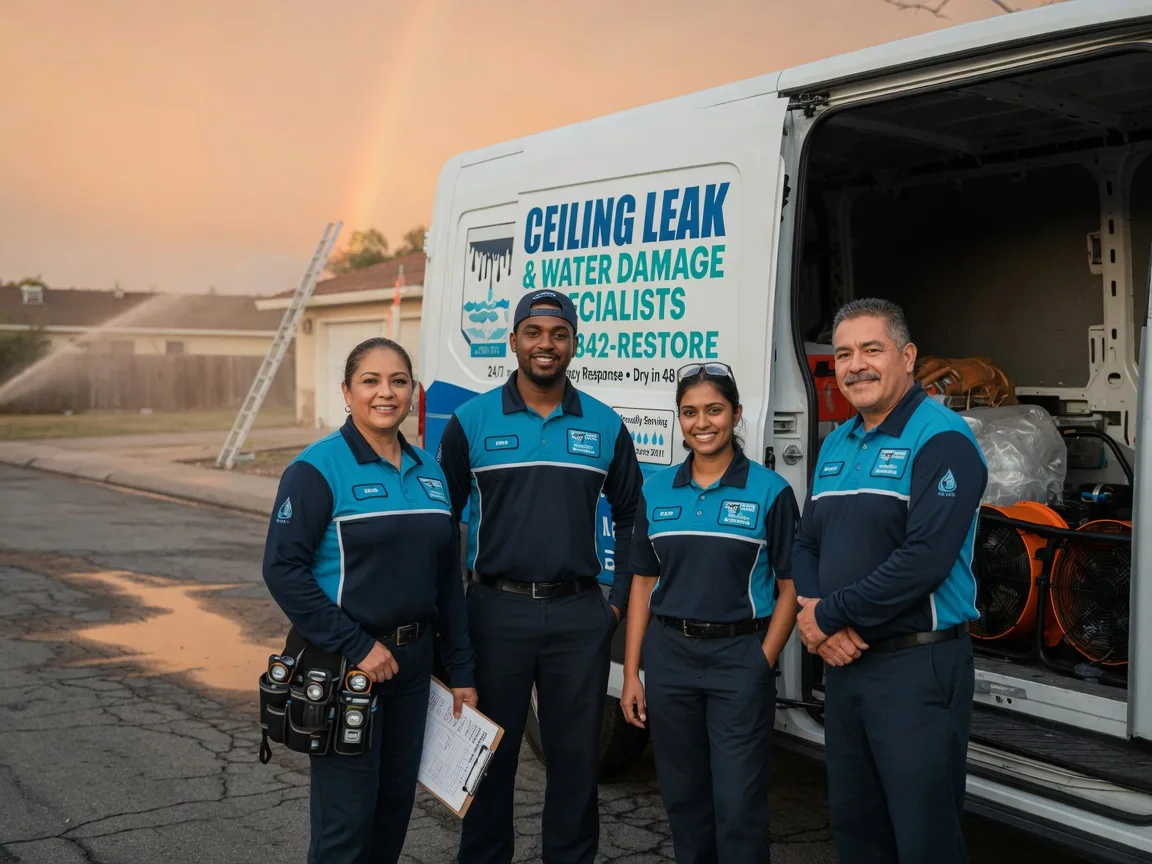 Ceiling Leak Cleanup company in Allport, PA